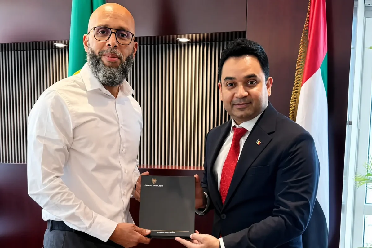 Hon. Consul Mr. Kashif Ali Meets Ambassador of St. Kitts and Nevis to the UAE