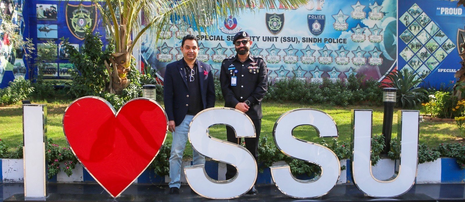H. Consul Mr. Kashif Ali Holds Meeting with SSU Commandant During Official Visit