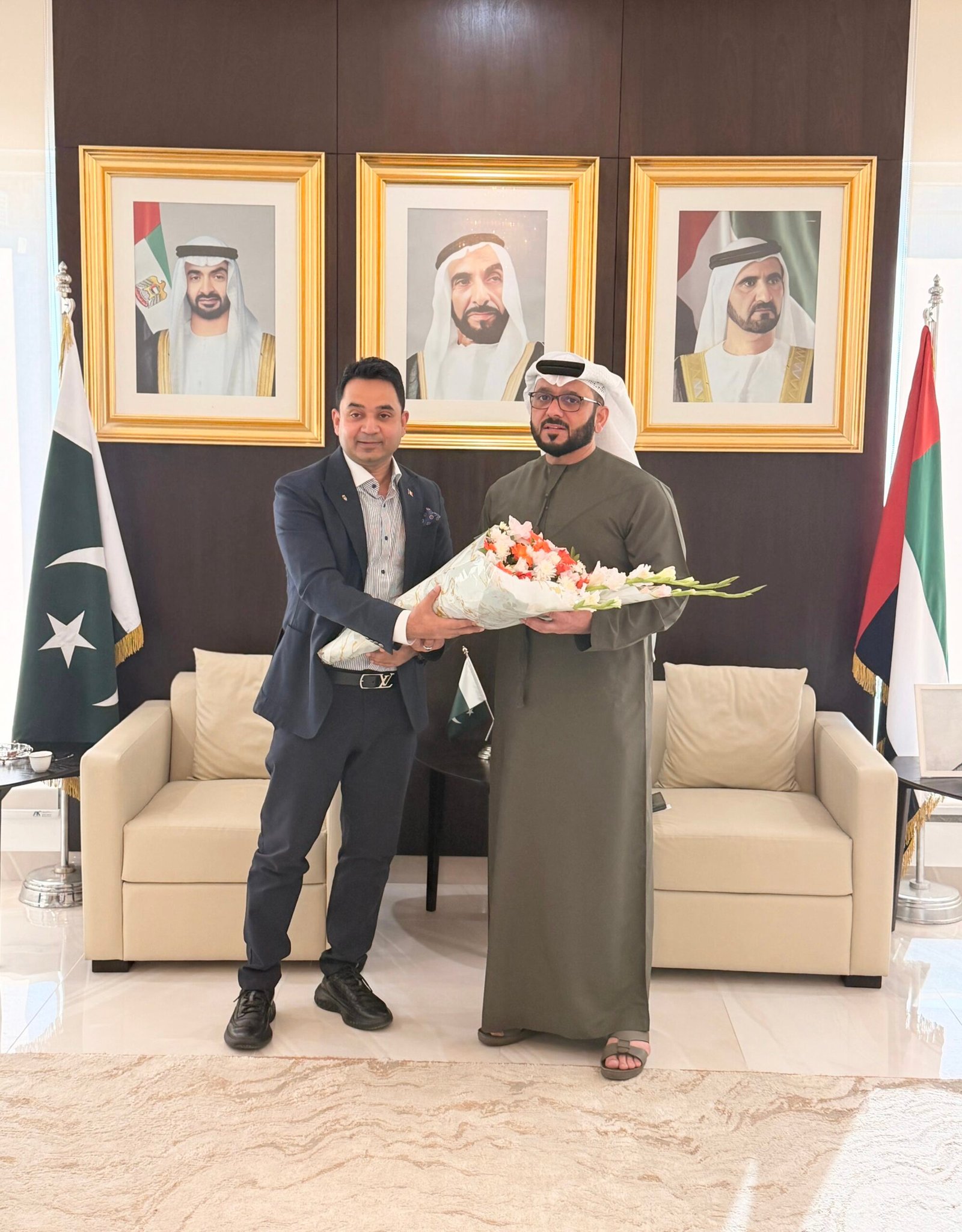 Constructive Discussion Held Between Mr. Syed Kashif Ali and H.E. Dr. Bakheet Ateeq Alremeithi