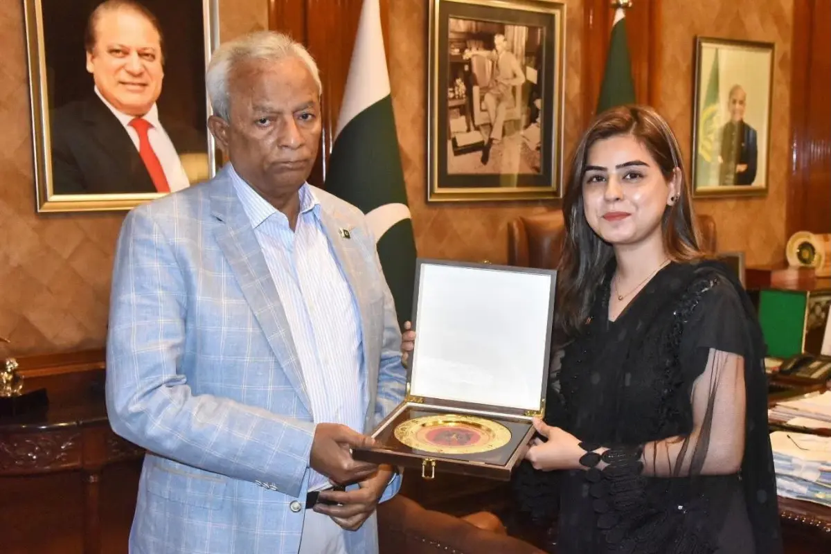 Hon. Consulate of Moldova's Public Affairs Officer Meets Governor of Sindh to Strengthen Bilateral Ties
